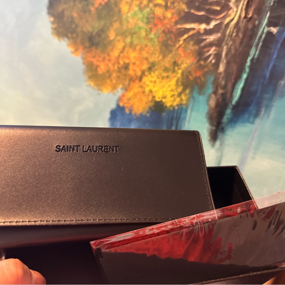 SAINT LAURENT eyeglasses CASE - Picture 4 of 7